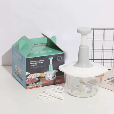 Manual Hand Press Chopper - 2L